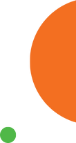 Efeito iluminação laranja e verde SGCIP